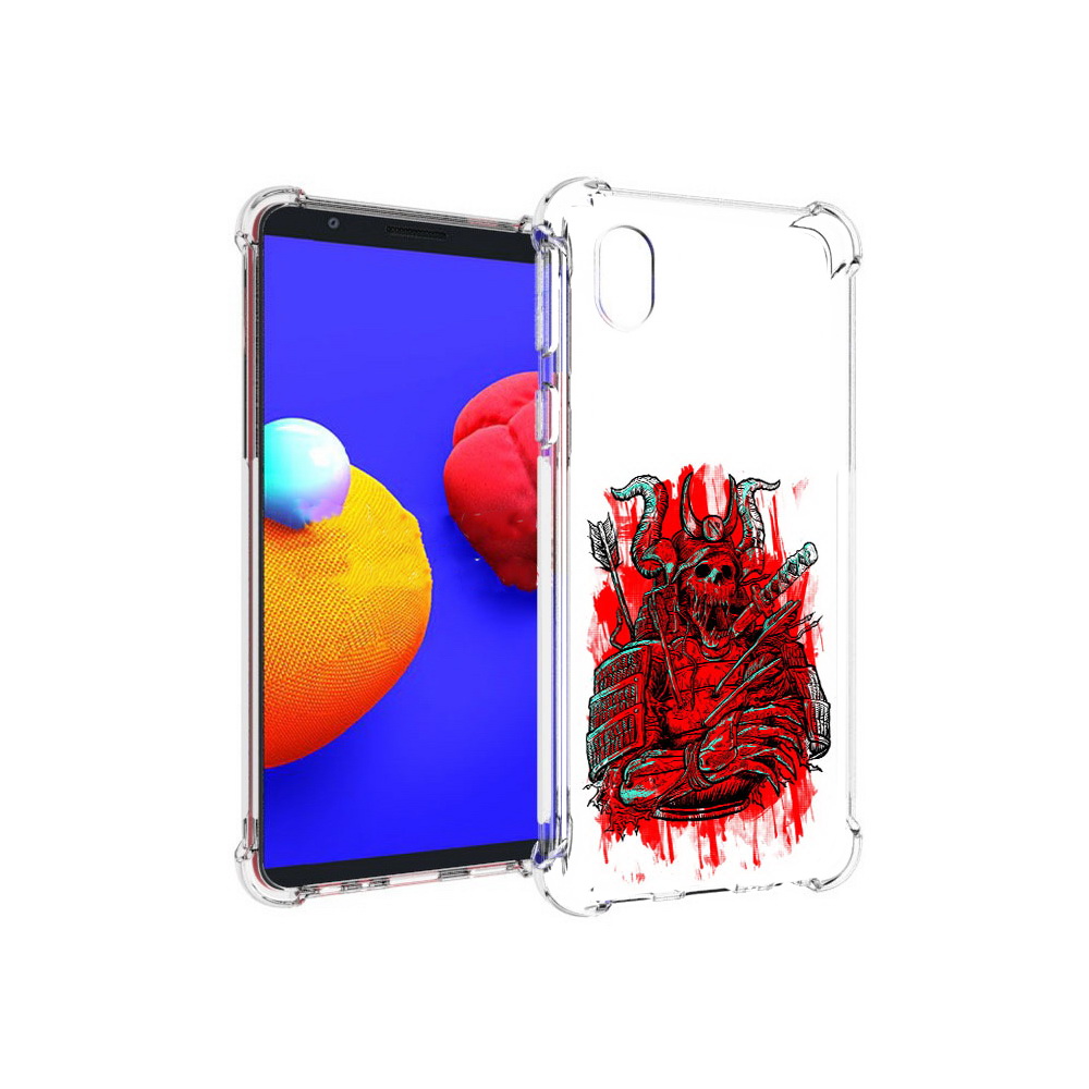 Чехол MyPads Tocco для Samsung Galaxy A01 Core красный скелет воин (PT151825.477.413), Прозрачный, Tocco
Чехол MyPads Tocco для Samsung Galaxy A01 Core красный скелет воин (PT151825.477.413), Прозрачный, Tocco