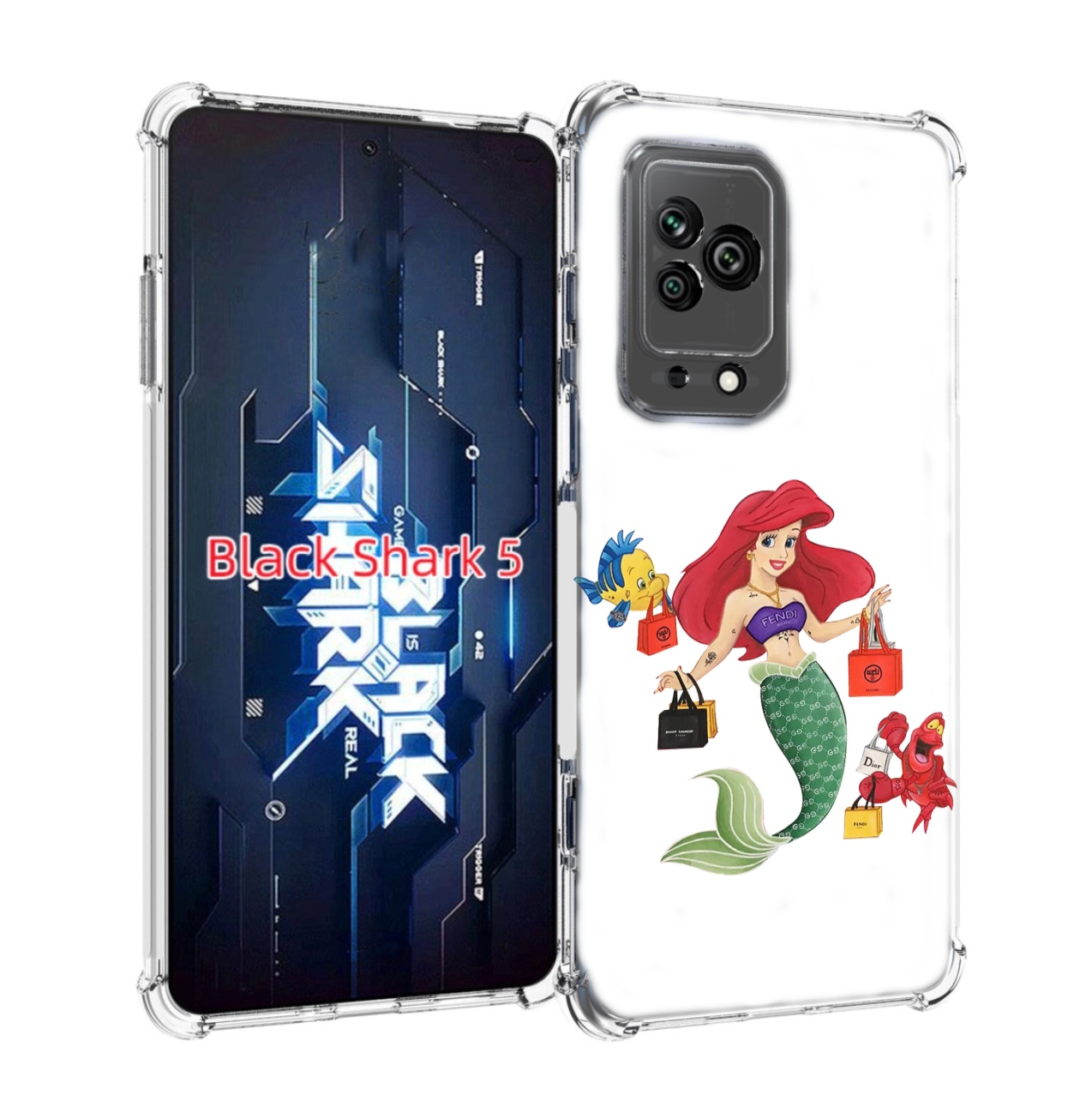 Чехол MyPads модная-русалка женский для Xiaomi Black Shark 5, Прозрачный, Tocco
Чехол MyPads модная-русалка женский для Xiaomi Black Shark 5, Прозрачный, Tocco