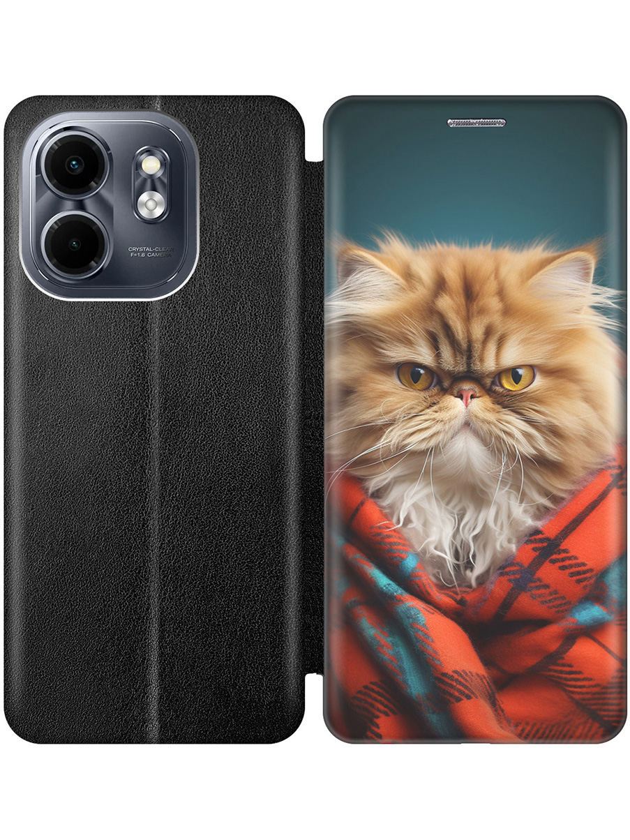 Чехол-книжка на Infinix Hot 50i/Smart 9 с принтом "Недовольный котик" черный, Черный;красный;синий, 786719312
Чехол-книжка на Infinix Hot 50i/Smart 9 с принтом "Недовольный котик" черный, Черный;красный;синий, 786719312