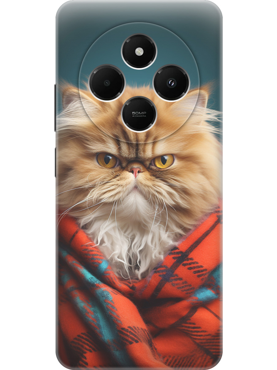 Силиконовый чехол на Xiaomi Redmi 14C, Poco C75 с принтом "Недовольный котик", Прозрачный;красный;синий, 786715712
Силиконовый чехол на Xiaomi Redmi 14C, Poco C75 с принтом "Недовольный котик", Прозрачный;красный;синий, 786715712