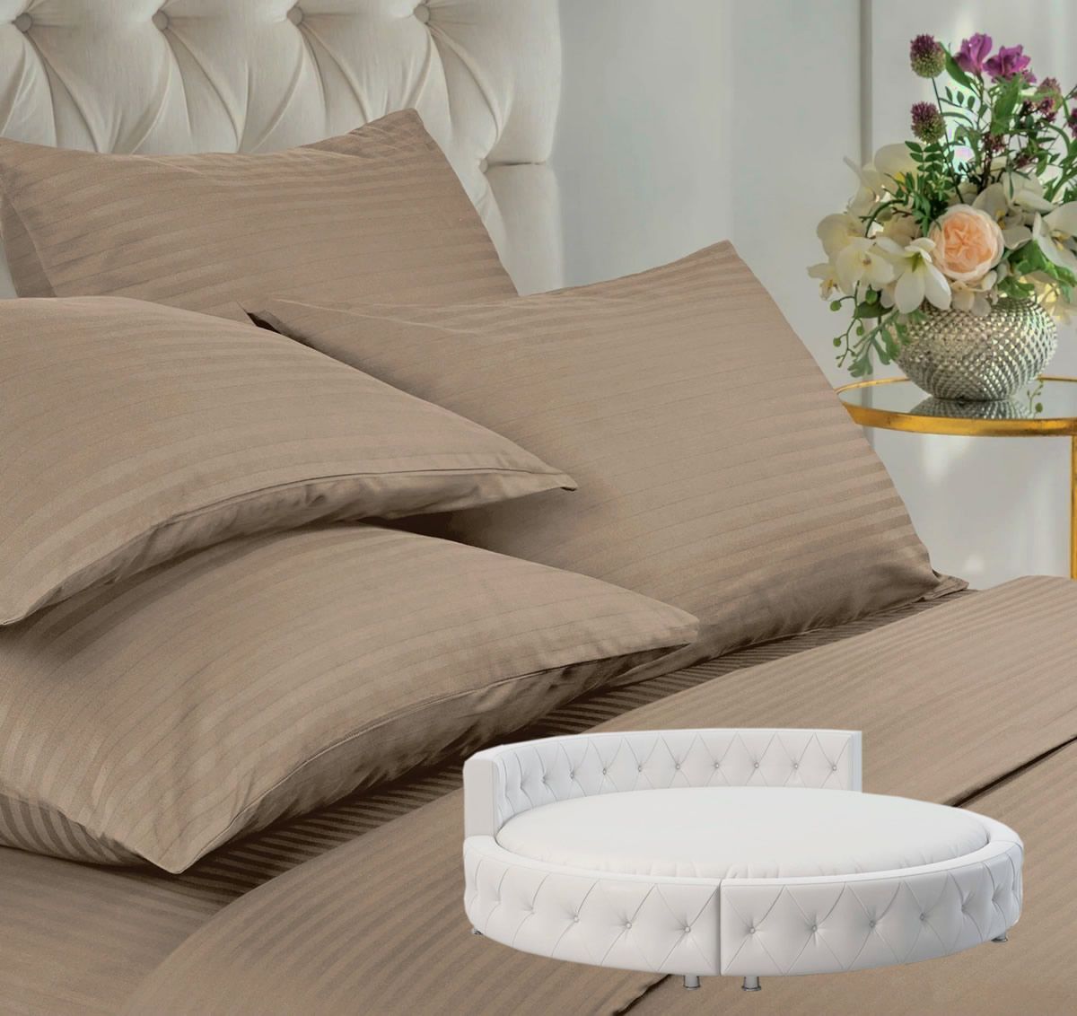 Простыня Maktex круглая из страйп-сатина на резинке 210x210x40 Капучино 1х1, круглая из страйп сатина на резинке 140 - Асфальт 1х1_00-00199496
Простыня Maktex круглая из страйп-сатина на резинке 210x210x40 Капучино 1х1, круглая из страйп сатина на резинке 140 - Асфальт 1х1_00-00199496