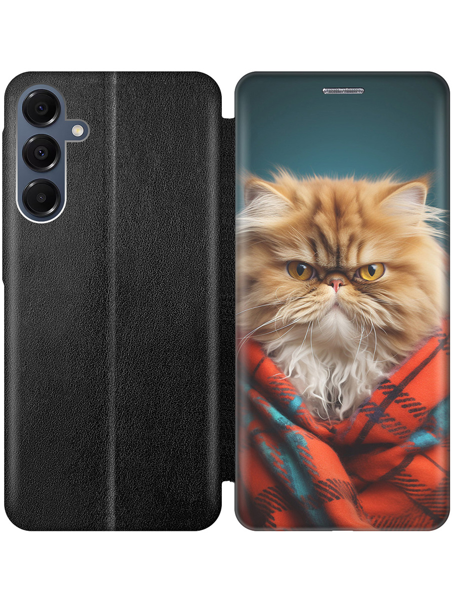 Чехол-книжка на Samsung Galaxy A16 с принтом "Недовольный котик" черный, Черный;красный;синий, 786721712
Чехол-книжка на Samsung Galaxy A16 с принтом "Недовольный котик" черный, Черный;красный;синий, 786721712