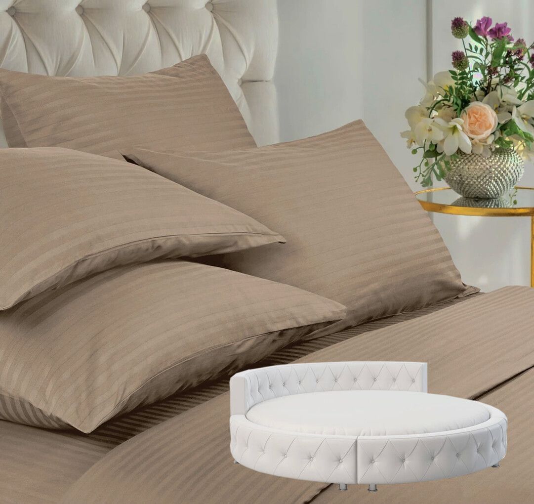 Простыня Maktex круглая из страйп-сатина на резинке 230x230x40 Капучино 1х1, круглая из страйп сатина на резинке 140 - Асфальт 1х1_00-00199502
Простыня Maktex круглая из страйп-сатина на резинке 230x230x40 Капучино 1х1, круглая из страйп сатина на резинке 140 - Асфальт 1х1_00-00199502
