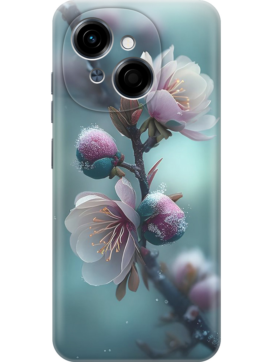 Силиконовый чехол на Tecno Spark Go 1/Pop 9 с принтом "Распускающиеся бутоны", Прозрачный;белый;голубой, 786716921
Силиконовый чехол на Tecno Spark Go 1/Pop 9 с принтом "Распускающиеся бутоны", Прозрачный;белый;голубой, 786716921
