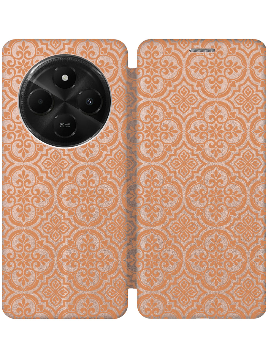 Чехол-книжка на Xiaomi Redmi 14C, Poco C75 с принтом "Элегантный орнамент" золотой, Золотистый, 786715732
Чехол-книжка на Xiaomi Redmi 14C, Poco C75 с принтом "Элегантный орнамент" золотой, Золотистый, 786715732
