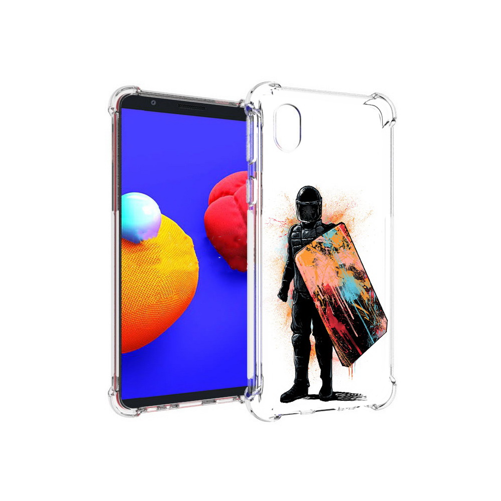 Чехол MyPads Tocco для Samsung Galaxy A01 Core солдат с красочным щитом (PT151825.477.614), Прозрачный, Tocco
Чехол MyPads Tocco для Samsung Galaxy A01 Core солдат с красочным щитом (PT151825.477.614), Прозрачный, Tocco