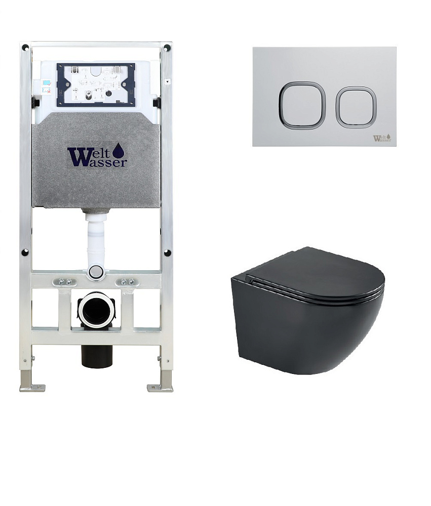 Унитаз с инсталляцией WeltWasser AMBERG 506 ST + HEIMBACH 043 MT-BL + AMBERG RD-WT
Унитаз с инсталляцией WeltWasser AMBERG 506 ST + HEIMBACH 043 MT-BL + AMBERG RD-WT