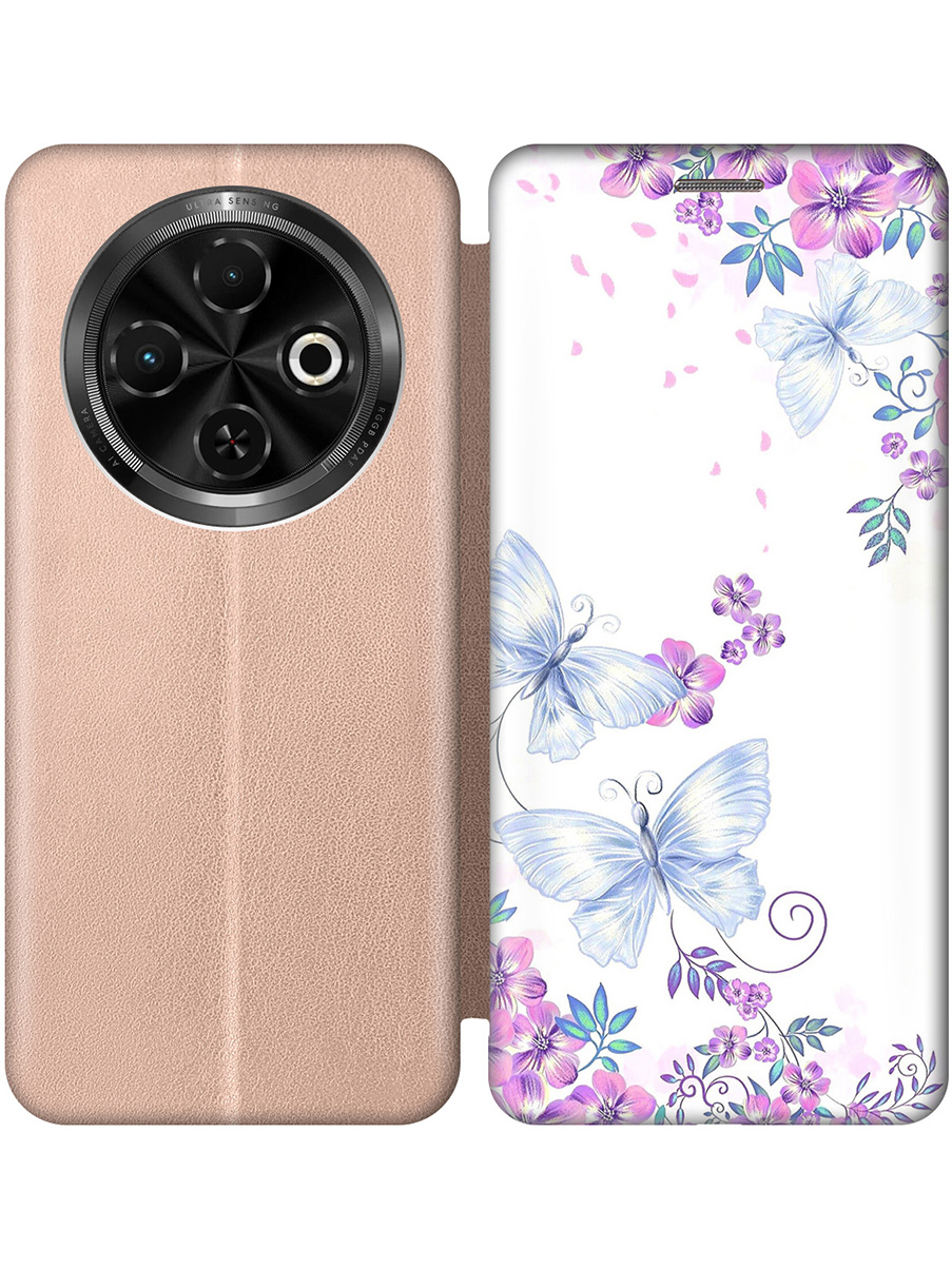 Чехол-книжка на Tecno Spark 30C с принтом "Бабочки и фиалки" золотой, Золотистый;белый;фиолетовый, 786716323
Чехол-книжка на Tecno Spark 30C с принтом "Бабочки и фиалки" золотой, Золотистый;белый;фиолетовый, 786716323