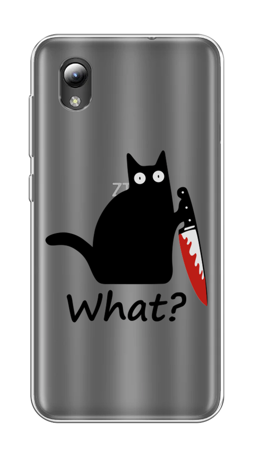 Чехол на ZTE Blade A3 2019/L8/ZTE Blade A31 lite "Котик с ножом", Черный;красный, 132950-6
Чехол на ZTE Blade A3 2019/L8/ZTE Blade A31 lite "Котик с ножом", Черный;красный, 132950-6