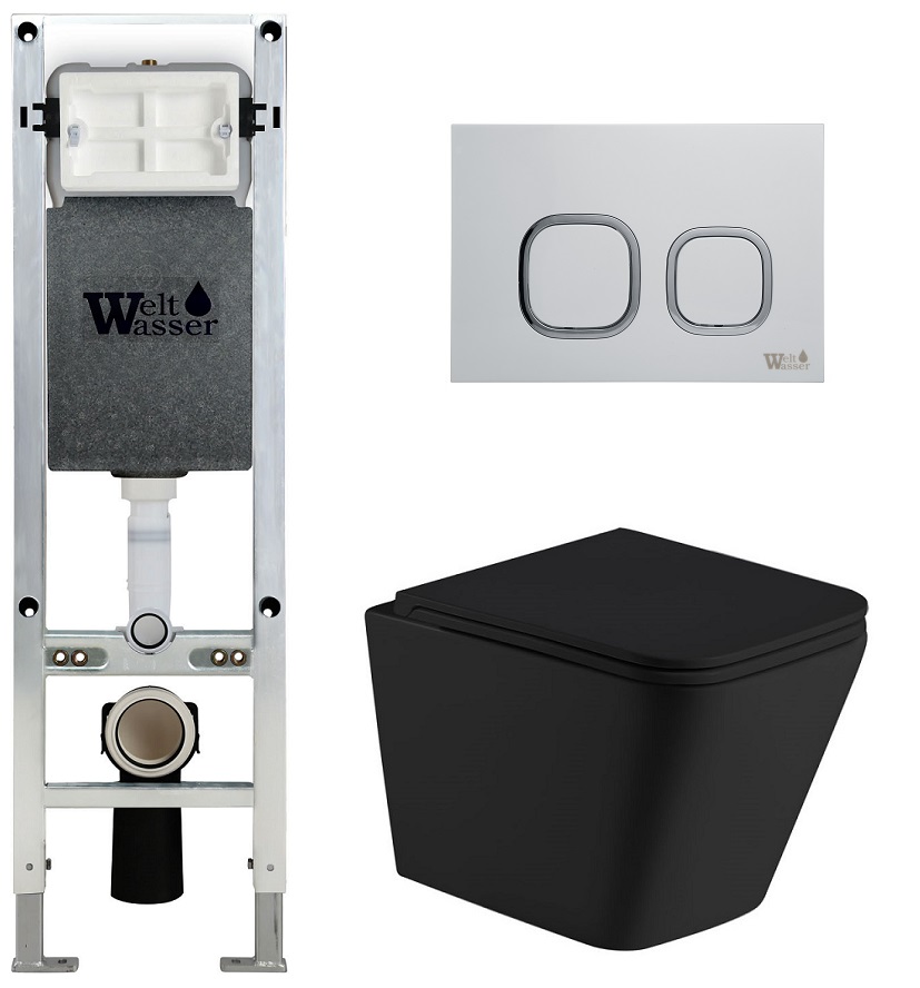 Унитаз с инсталляцией WeltWasser AMBERG 350 ST + GELBACH 043 MT-BL + AMBERG RD-WT, AG350ST44
Унитаз с инсталляцией WeltWasser AMBERG 350 ST + GELBACH 043 MT-BL + AMBERG RD-WT, AG350ST44