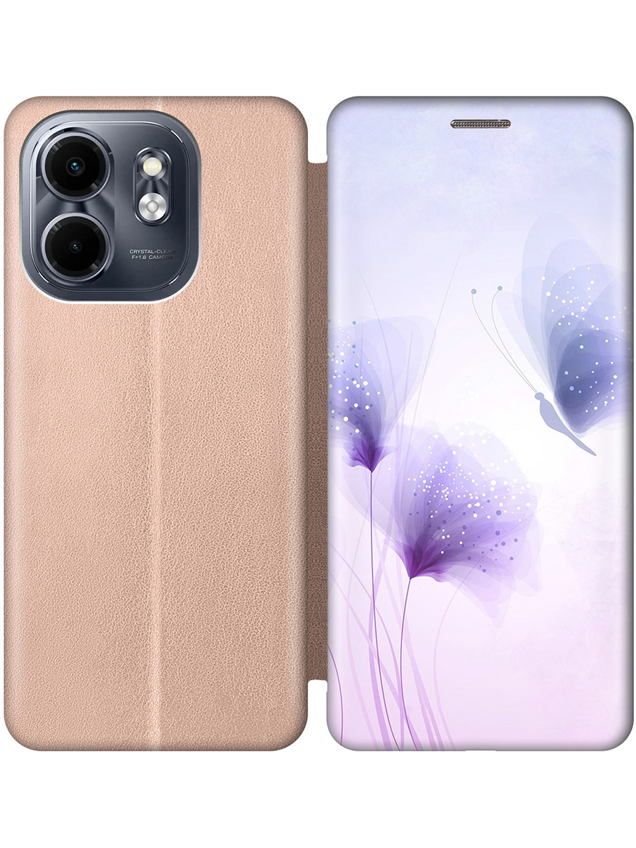Чехол-книжка на Infinix Hot 50i/Smart 9 с принтом "Бабочка и фиолетовые цветы" золотой, Золотистый;фиолетовый, 786719323
Чехол-книжка на Infinix Hot 50i/Smart 9 с принтом "Бабочка и фиолетовые цветы" золотой, Золотистый;фиолетовый, 786719323