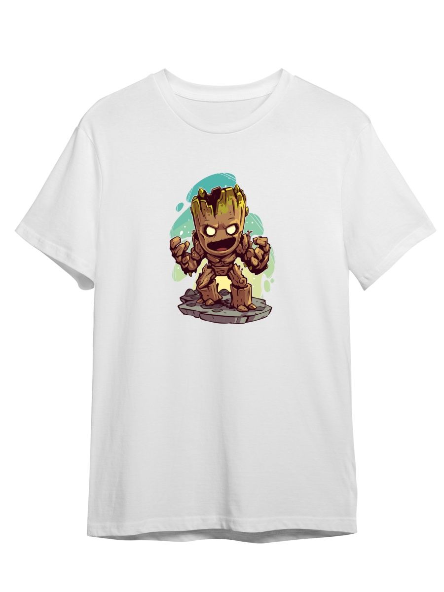 Футболка унисекс Каждому Своё Грут/Groot/Стражи галактики MVGR7 белая XS, Белый, "Грут/Groot/Стражи галактики" MVGR7
Футболка унисекс Каждому Своё Грут/Groot/Стражи галактики MVGR7 белая XS, Белый, "Грут/Groot/Стражи галактики" MVGR7