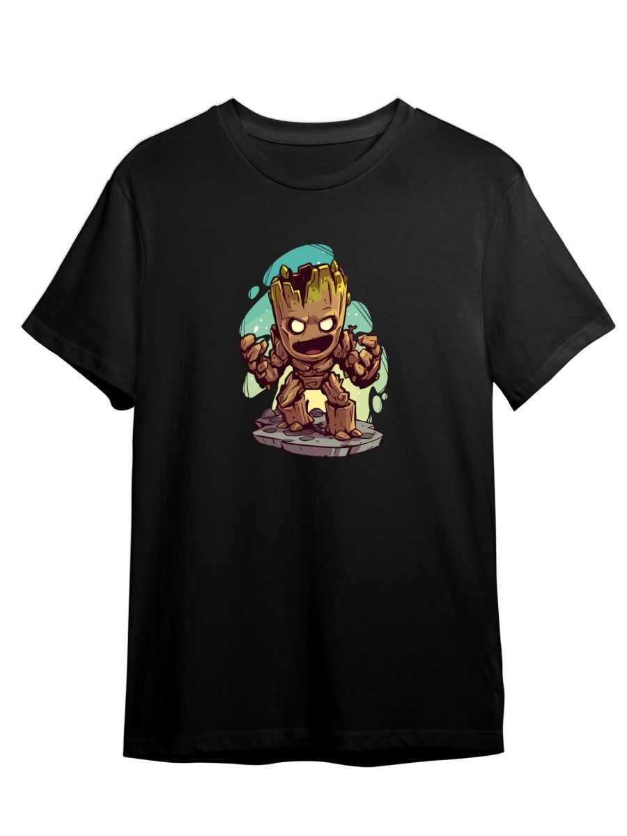 Футболка унисекс Каждому Своё Грут/Groot/Стражи галактики MVGR7 черная XL, Черный, "Грут/Groot/Стражи галактики" MVGR7
Футболка унисекс Каждому Своё Грут/Groot/Стражи галактики MVGR7 черная XL, Черный, "Грут/Groot/Стражи галактики" MVGR7