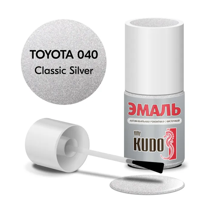 Краска Toyota 1f7 Ultra Silver Серебристая Металлик Kudo 15мл Кисть Kudo арт. KU-72451
Краска Toyota 1f7 Ultra Silver Серебристая Металлик Kudo 15мл Кисть Kudo арт. KU-72451