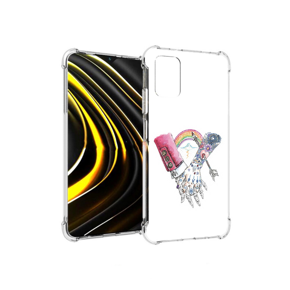 Чехол MyPads Tocco для Xiaomi Poco M3 абстракция руки в татуировках (PT156204.280.212), Прозрачный, Tocco
Чехол MyPads Tocco для Xiaomi Poco M3 абстракция руки в татуировках (PT156204.280.212), Прозрачный, Tocco