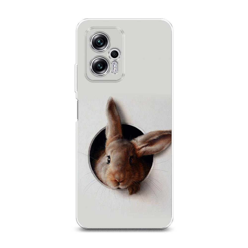 Чехол на Xiaomi Poco X4 GT/Redmi Note 11T Pro/11T Pro Plus "Любопытный кролик", Серый;коричневый, 315250-1
Чехол на Xiaomi Poco X4 GT/Redmi Note 11T Pro/11T Pro Plus "Любопытный кролик", Серый;коричневый, 315250-1