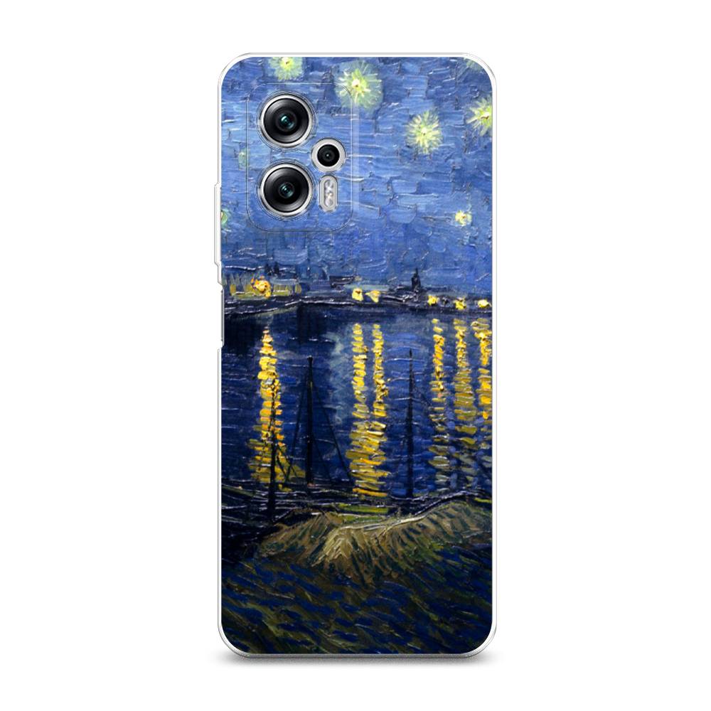 Чехол на Xiaomi Poco X4 GT/Redmi Note 11T Pro/11T Pro Plus "Звездная ночь над Роной", Синий;желтый, 315250-4
Чехол на Xiaomi Poco X4 GT/Redmi Note 11T Pro/11T Pro Plus "Звездная ночь над Роной", Синий;желтый, 315250-4