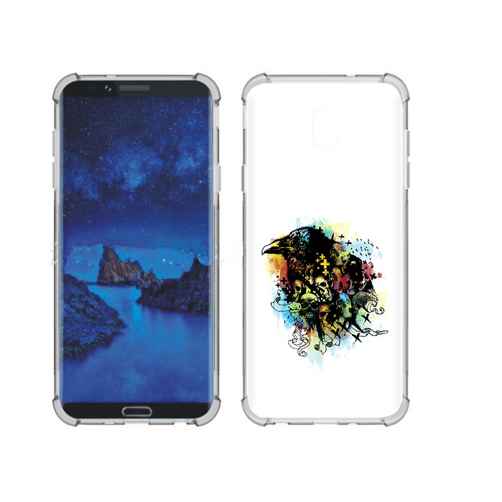 Чехол MyPads Tocco для Samsung Galaxy J7 (2018) ворон и черепа (PT226928.596.273), Прозрачный, Tocco
Чехол MyPads Tocco для Samsung Galaxy J7 (2018) ворон и черепа (PT226928.596.273), Прозрачный, Tocco