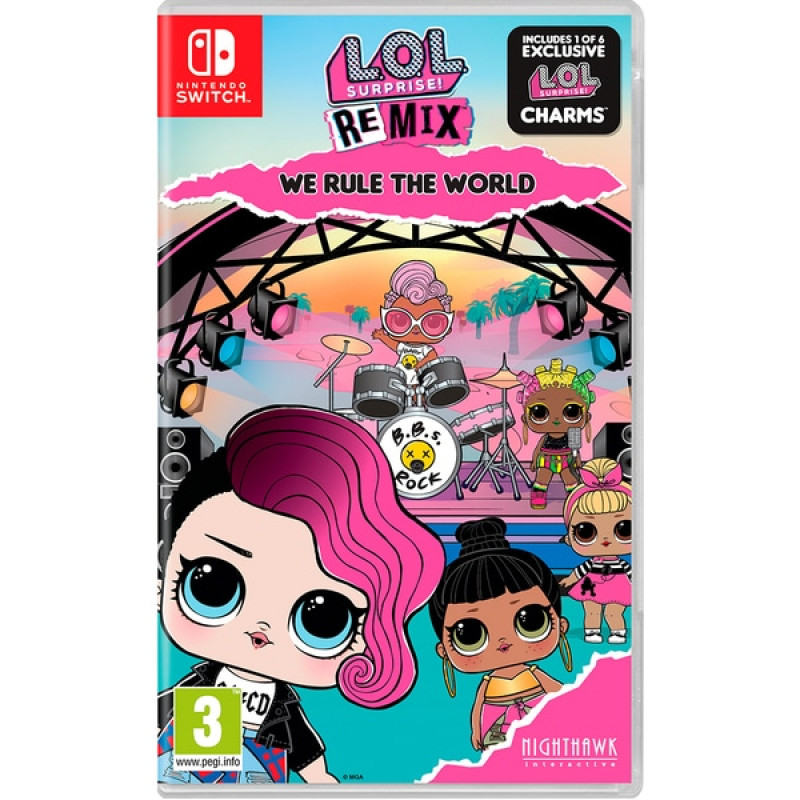 Игра L.O.L. Surprise! Remix: We Rule The World (русская версия) (Nintendo Switch), L.O.L. Surprise! Remix: We Rule The World
Игра L.O.L. Surprise! Remix: We Rule The World (русская версия) (Nintendo Switch), L.O.L. Surprise! Remix: We Rule The World