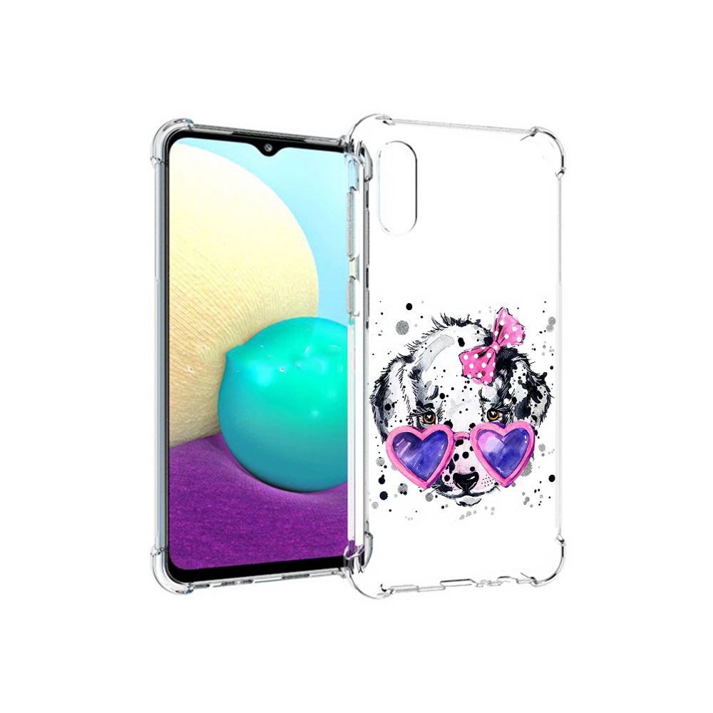 Чехол MyPads Tocco для Samsung Galaxy M02 долматинец в очках (PT157689.478.337), Прозрачный, Tocco
Чехол MyPads Tocco для Samsung Galaxy M02 долматинец в очках (PT157689.478.337), Прозрачный, Tocco