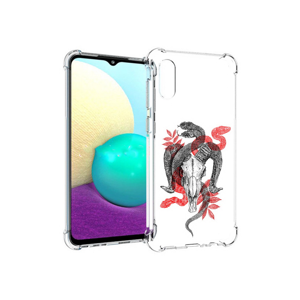 Чехол MyPads Tocco для Samsung Galaxy M02 змея в черепе рисунок (PT157689.478.365), Прозрачный, Tocco
Чехол MyPads Tocco для Samsung Galaxy M02 змея в черепе рисунок (PT157689.478.365), Прозрачный, Tocco