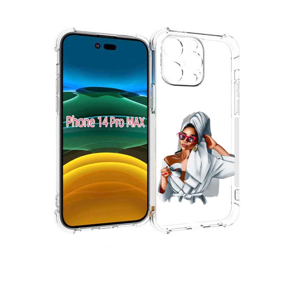 Чехол MyPads Девушка в белом халате женский для iPhone 14 Pro Max, Прозрачный, Tocco
Чехол MyPads Девушка в белом халате женский для iPhone 14 Pro Max, Прозрачный, Tocco