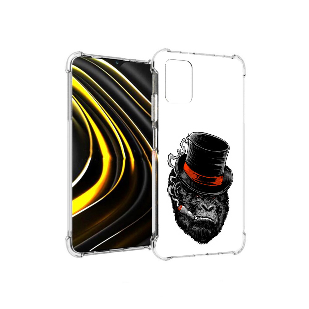 Чехол MyPads Tocco для Xiaomi Poco M3 дизайнерская горилла (PT156204.280.431), Прозрачный, Tocco
Чехол MyPads Tocco для Xiaomi Poco M3 дизайнерская горилла (PT156204.280.431), Прозрачный, Tocco