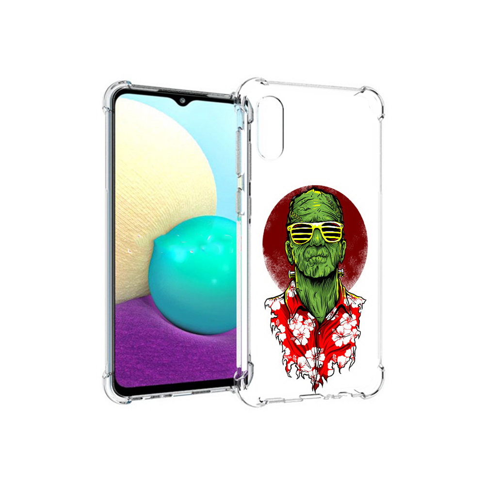 Чехол MyPads Tocco для Samsung Galaxy M02 крутой зеленый мужчина в очках, Прозрачный, Tocco
Чехол MyPads Tocco для Samsung Galaxy M02 крутой зеленый мужчина в очках, Прозрачный, Tocco
