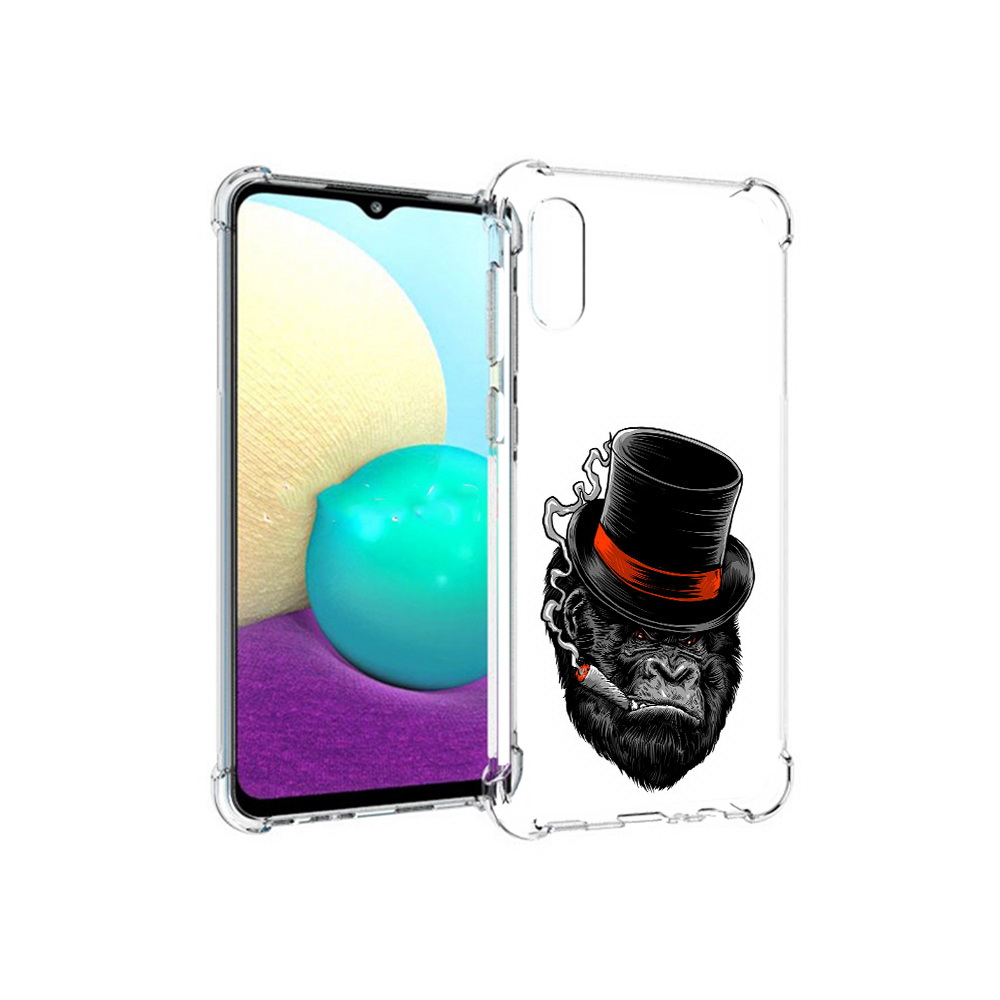 Чехол MyPads Tocco для Samsung Galaxy M02 дизайнерская горилла (PT157689.478.431), Прозрачный, Tocco
Чехол MyPads Tocco для Samsung Galaxy M02 дизайнерская горилла (PT157689.478.431), Прозрачный, Tocco