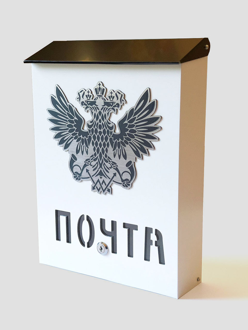 Почтовый ящик для частного дома Промтехнологии из алюмокомпозита, 275х380 мм, белый, Почтовые ящики с гербом
Почтовый ящик для частного дома Промтехнологии из алюмокомпозита, 275х380 мм, белый, Почтовые ящики с гербом