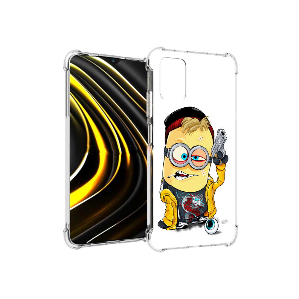 Чехол MyPads Tocco для Xiaomi Poco M3 миньон бандит (PT156204.280.475), Прозрачный, Tocco
Чехол MyPads Tocco для Xiaomi Poco M3 миньон бандит (PT156204.280.475), Прозрачный, Tocco