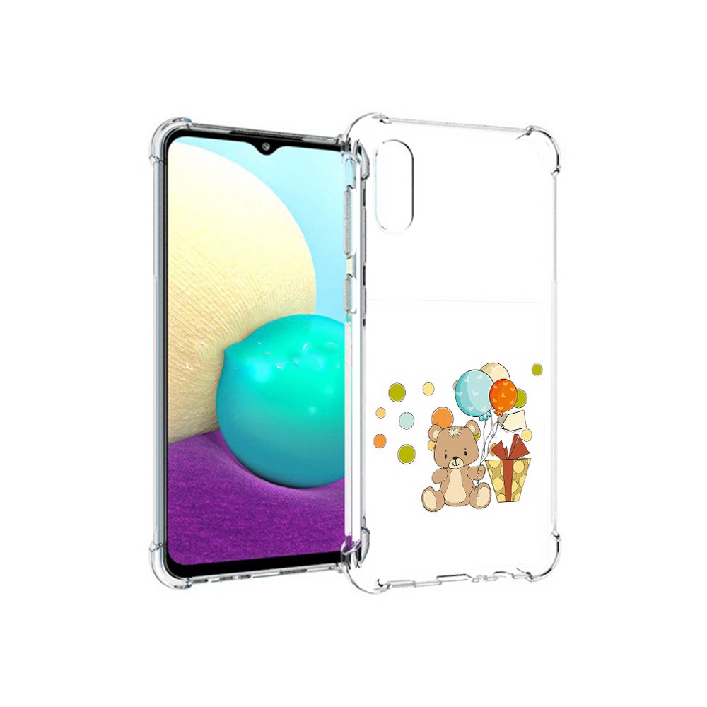 Чехол MyPads Tocco для Samsung Galaxy M02 медвеженок с подарком (PT157689.478.470), Прозрачный, Tocco
Чехол MyPads Tocco для Samsung Galaxy M02 медвеженок с подарком (PT157689.478.470), Прозрачный, Tocco