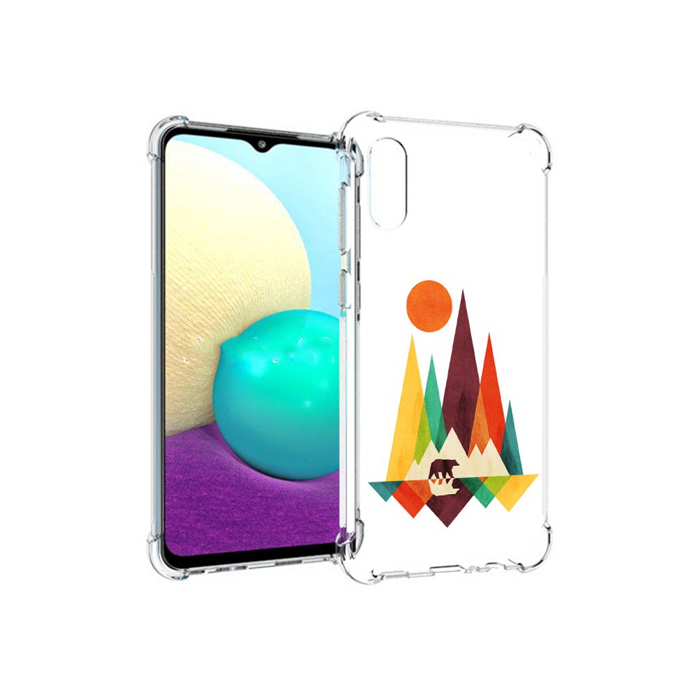 Чехол MyPads Tocco для Samsung Galaxy M02 нарисованные горы с медведем (PT157689.478.506), Прозрачный, Tocco
Чехол MyPads Tocco для Samsung Galaxy M02 нарисованные горы с медведем (PT157689.478.506), Прозрачный, Tocco