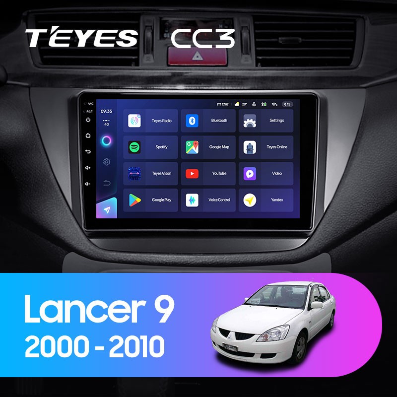Штатная магнитола Teyes CC3 4/32 Mitsubishi Lancer 9 CS (2000-2010), Teyes CC3 Mitsubishi Lancer 9 CS (2000-2010)
Штатная магнитола Teyes CC3 4/32 Mitsubishi Lancer 9 CS (2000-2010), Teyes CC3 Mitsubishi Lancer 9 CS (2000-2010)