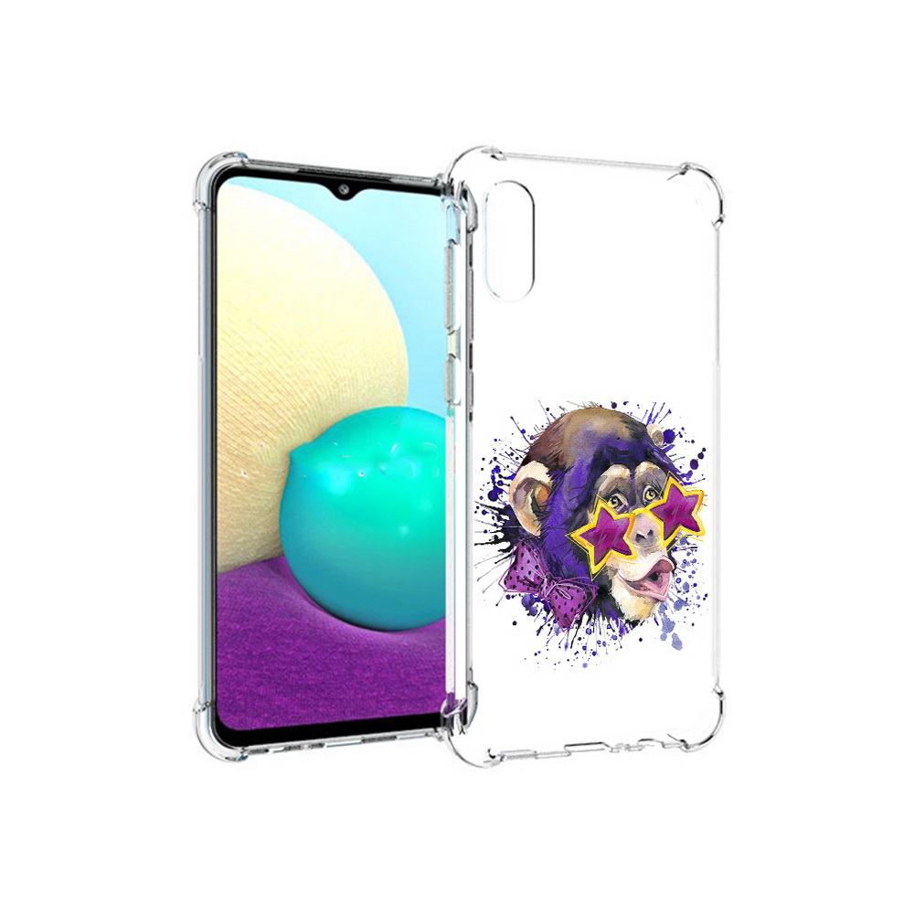 Чехол MyPads Tocco для Samsung Galaxy M02 обезьяна в очках (PT157689.478.524), Прозрачный, Tocco
Чехол MyPads Tocco для Samsung Galaxy M02 обезьяна в очках (PT157689.478.524), Прозрачный, Tocco