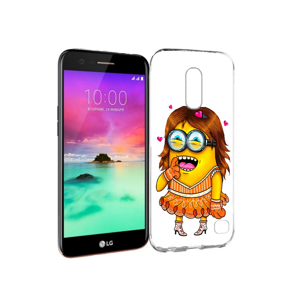 Чехол MyPads Tocco для LG K10 (2017) Миньон девочка (PT53386.73.116), Прозрачный, Tocco
Чехол MyPads Tocco для LG K10 (2017) Миньон девочка (PT53386.73.116), Прозрачный, Tocco