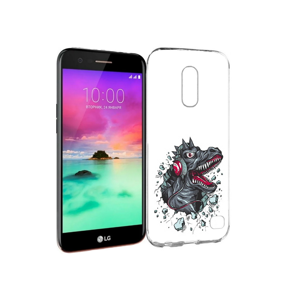 Чехол MyPads Tocco для LG K10 (2017) Нарисованный динозавр в наушниках (PT53386.73.124), Прозрачный, Tocco
Чехол MyPads Tocco для LG K10 (2017) Нарисованный динозавр в наушниках (PT53386.73.124), Прозрачный, Tocco