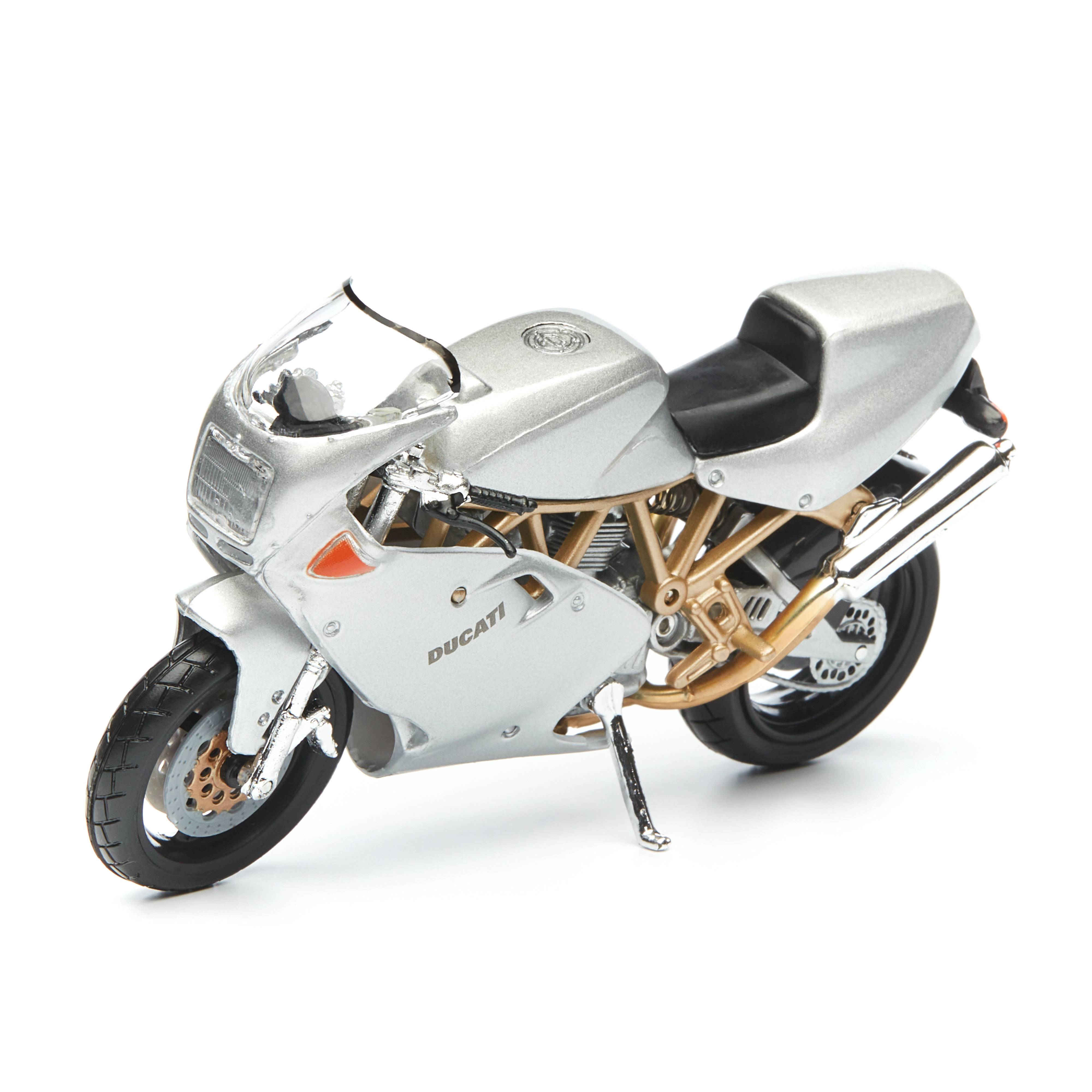 Bburago Коллекционный мотоцикл 1:18 CYCLE DUCATI SUPERSPORT 900FE 18-51030/18-51000/9, Серебристый, 18-51030/18-51000/9
Bburago Коллекционный мотоцикл 1:18 CYCLE DUCATI SUPERSPORT 900FE 18-51030/18-51000/9, Серебристый, 18-51030/18-51000/9