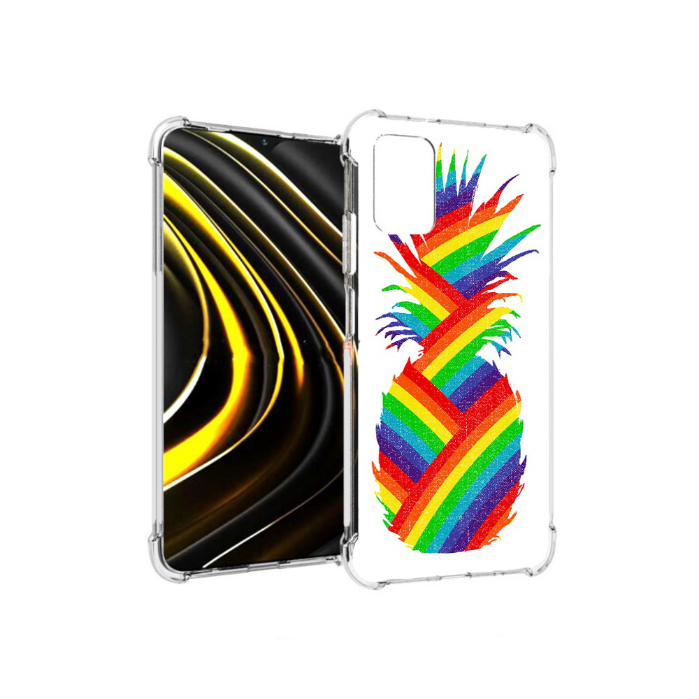 Чехол MyPads Tocco для Xiaomi Poco M3 радужный ананас (PT156204.280.566), Прозрачный, Tocco
Чехол MyPads Tocco для Xiaomi Poco M3 радужный ананас (PT156204.280.566), Прозрачный, Tocco