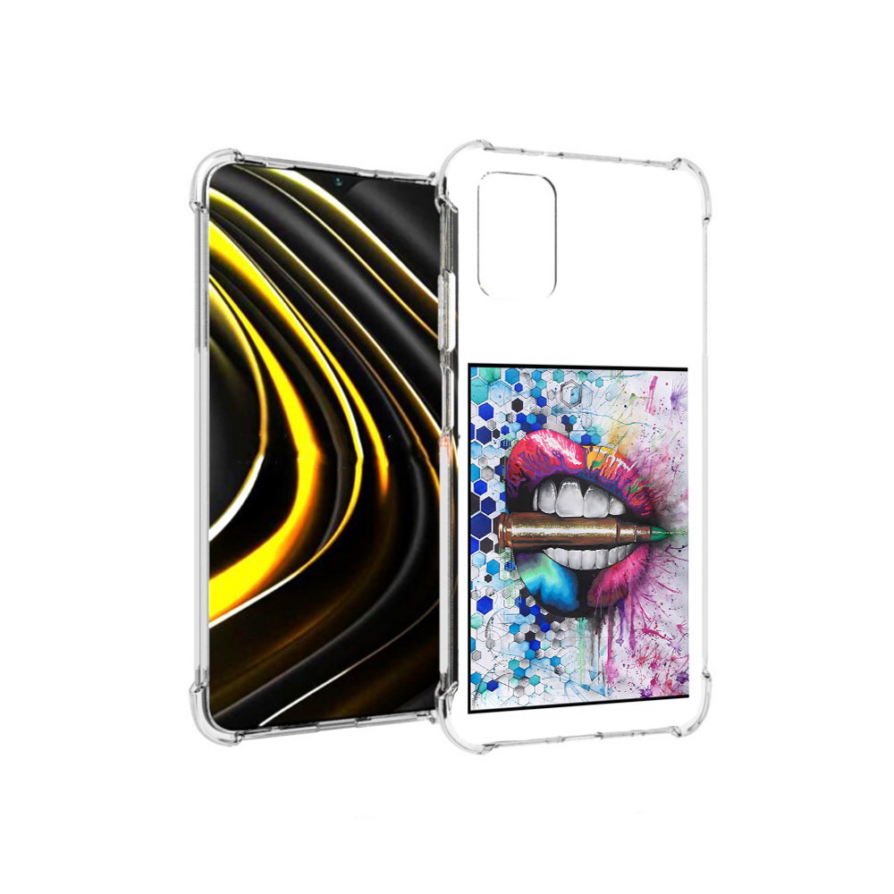 Чехол MyPads Tocco для Xiaomi Poco M3 разноцветные губы с пулей (PT156204.280.571), Прозрачный, Tocco
Чехол MyPads Tocco для Xiaomi Poco M3 разноцветные губы с пулей (PT156204.280.571), Прозрачный, Tocco
