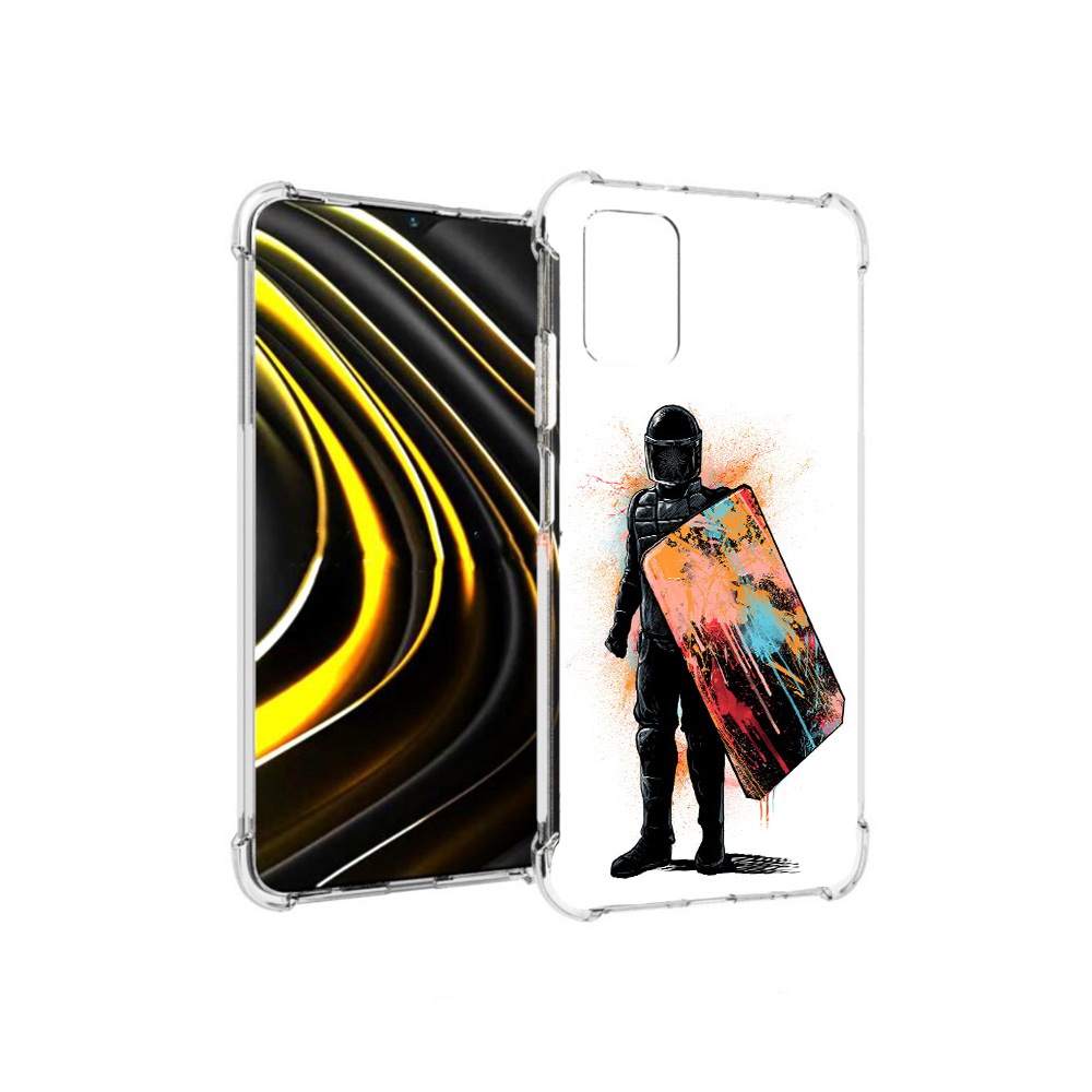 Чехол MyPads Tocco для Xiaomi Poco M3 солдат с красочным щитом (PT156204.280.614), Прозрачный, Tocco
Чехол MyPads Tocco для Xiaomi Poco M3 солдат с красочным щитом (PT156204.280.614), Прозрачный, Tocco
