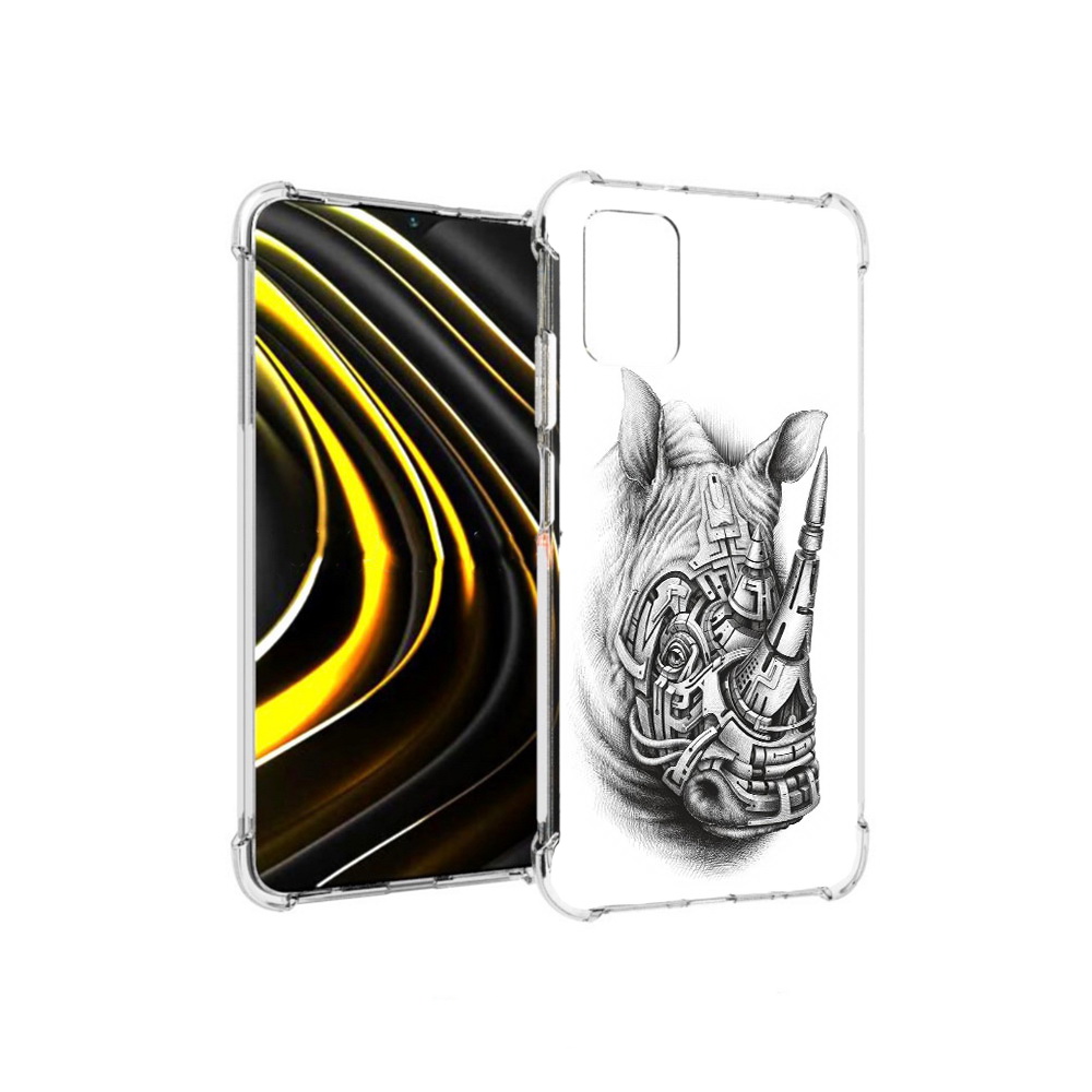Чехол MyPads Tocco для Xiaomi Poco M3 стальной носорог (PT156204.280.620), Прозрачный, Tocco
Чехол MyPads Tocco для Xiaomi Poco M3 стальной носорог (PT156204.280.620), Прозрачный, Tocco