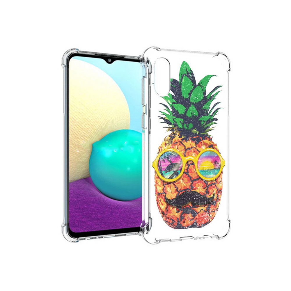Чехол MyPads Tocco для Samsung Galaxy M02 прикольный ананас с лицом (PT157689.478.556), Прозрачный, Tocco
Чехол MyPads Tocco для Samsung Galaxy M02 прикольный ананас с лицом (PT157689.478.556), Прозрачный, Tocco