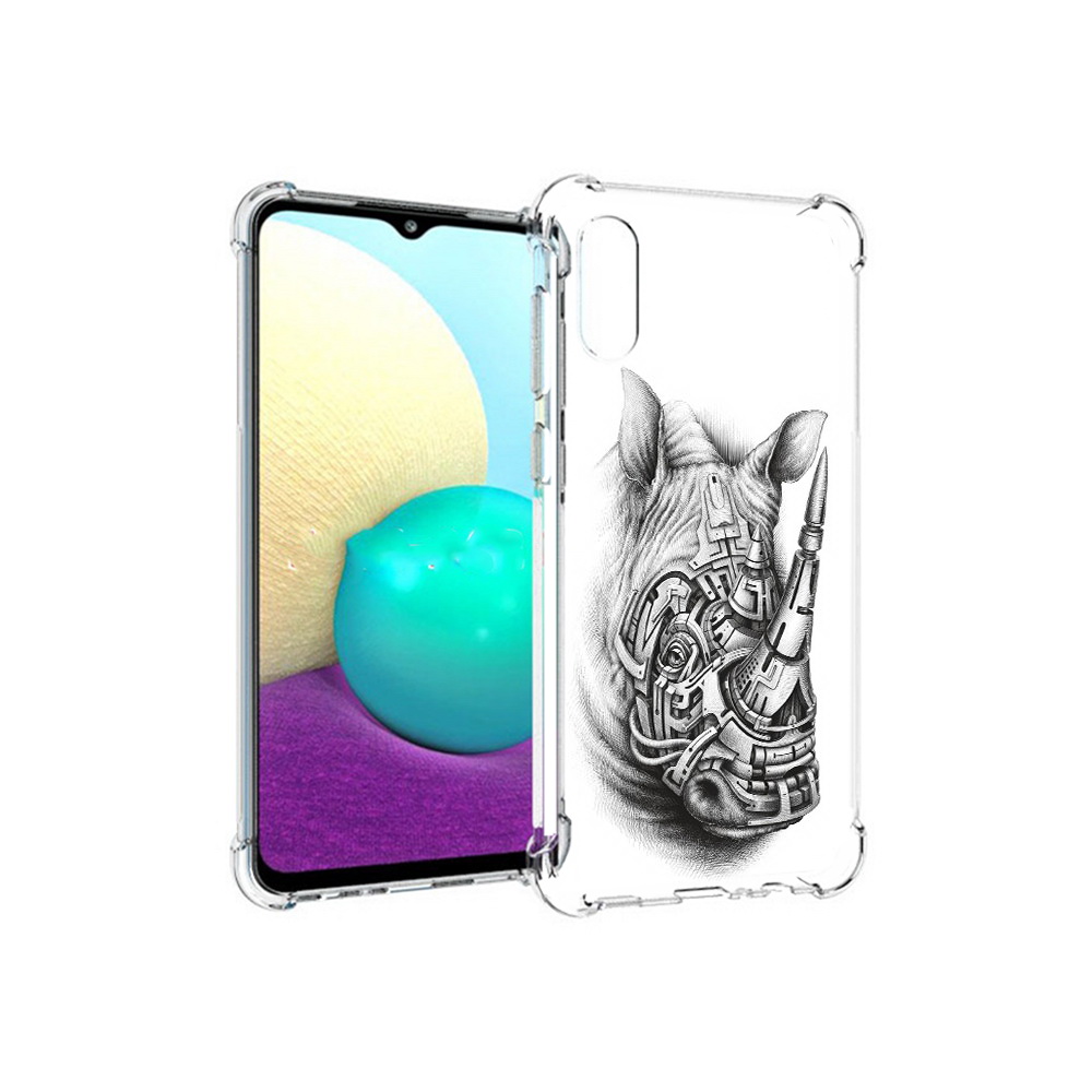 Чехол MyPads Tocco для Samsung Galaxy M02 стальной носорог (PT157689.478.620), Прозрачный, Tocco
Чехол MyPads Tocco для Samsung Galaxy M02 стальной носорог (PT157689.478.620), Прозрачный, Tocco