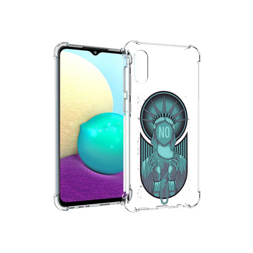 Чехол MyPads Tocco для Samsung Galaxy M02 статуя свободы зеленый (PT157689.478.623), Прозрачный, Tocco
Чехол MyPads Tocco для Samsung Galaxy M02 статуя свободы зеленый (PT157689.478.623), Прозрачный, Tocco
