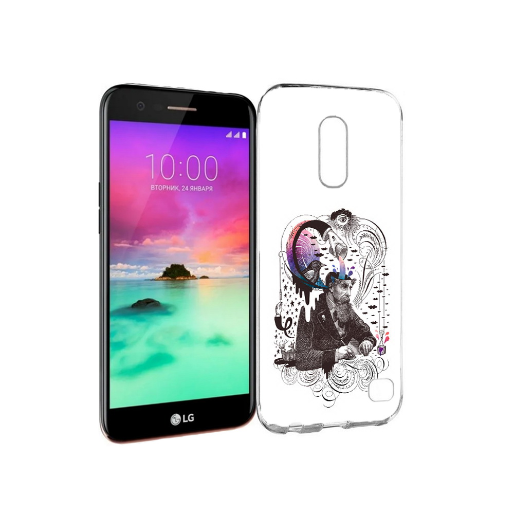 Чехол MyPads Tocco для LG K10 (2017) абстракция думающий мужчина (PT53386.73.210), Прозрачный, Tocco
Чехол MyPads Tocco для LG K10 (2017) абстракция думающий мужчина (PT53386.73.210), Прозрачный, Tocco