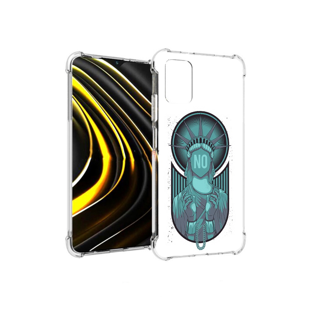 Чехол MyPads Tocco для Xiaomi Poco M3 статуя свободы зеленый (PT156204.280.623), Прозрачный, Tocco
Чехол MyPads Tocco для Xiaomi Poco M3 статуя свободы зеленый (PT156204.280.623), Прозрачный, Tocco