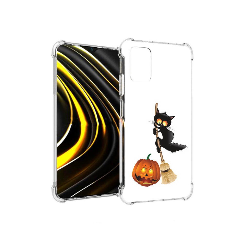 Чехол MyPads Tocco для Xiaomi Poco M3 хэлуинский котик (PT156204.280.667), Прозрачный, Tocco
Чехол MyPads Tocco для Xiaomi Poco M3 хэлуинский котик (PT156204.280.667), Прозрачный, Tocco