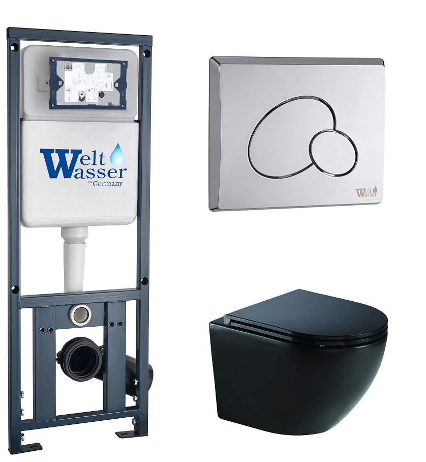 Комплект унитаз с инсталляцией WeltWasser MARBERG 410 + MERZBACH 041 XL MT-BL + MAR 410 RD
Комплект унитаз с инсталляцией WeltWasser MARBERG 410 + MERZBACH 041 XL MT-BL + MAR 410 RD