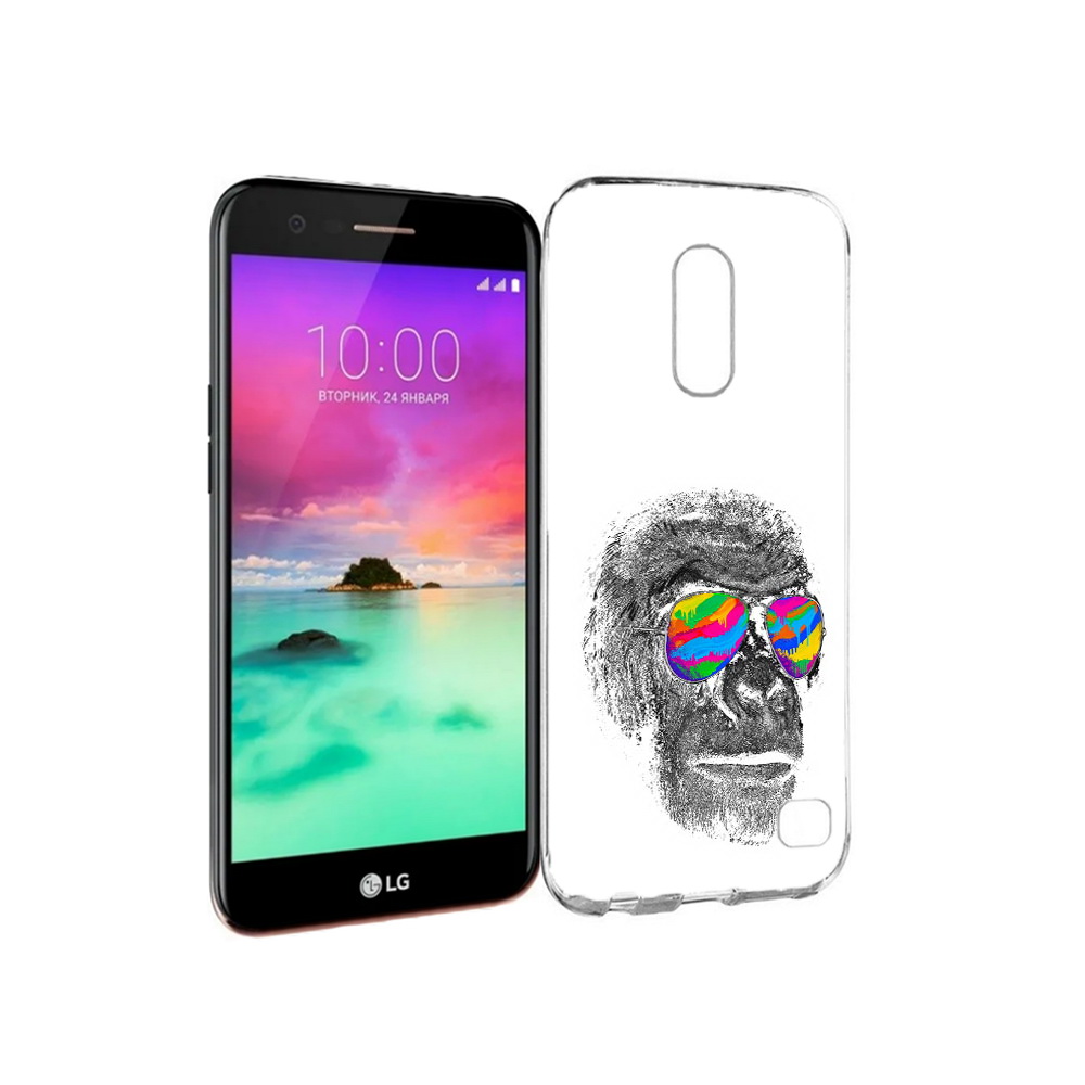 Чехол MyPads Tocco для LG K10 (2017) крутая обезьяна в очках (PT53386.73.422), Прозрачный, Tocco
Чехол MyPads Tocco для LG K10 (2017) крутая обезьяна в очках (PT53386.73.422), Прозрачный, Tocco